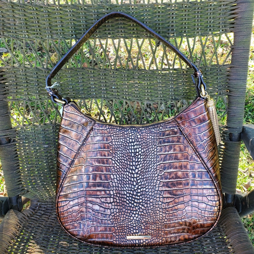 Brahmin Amira Brown Milan NWT